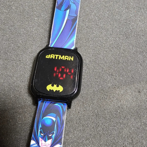 Accutime Watch Corp Led Touch Screen Batman Dc Comics Watch Working BAT4765 show - Picture 1 of 10